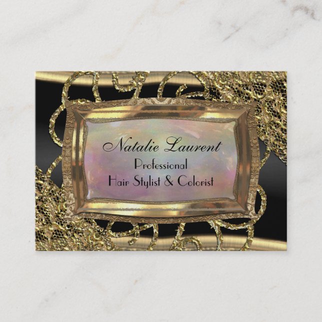 Tarjeta De Visita Stormgaurant Elegant Professional (Anverso)