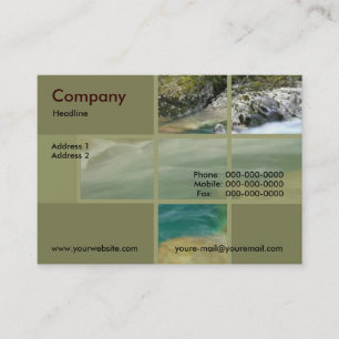 Tarjeta De Visita Stream Business Card