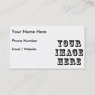 Tarjeta De Visita Su diseño aquí