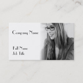 Tarjeta De Visita Su diseño personalizado de la foto