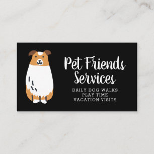 Tarjeta De Visita Su negocio   Servicios de Mascota