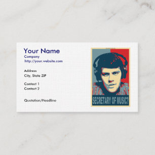 Tarjeta De Visita Su Obamicon.Me