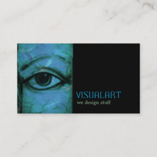 Tarjeta De Visita Su ojo l pintada l Grunge