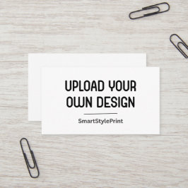 Tarjeta De Visita Sube tu propio diseño aquí | Personalizado