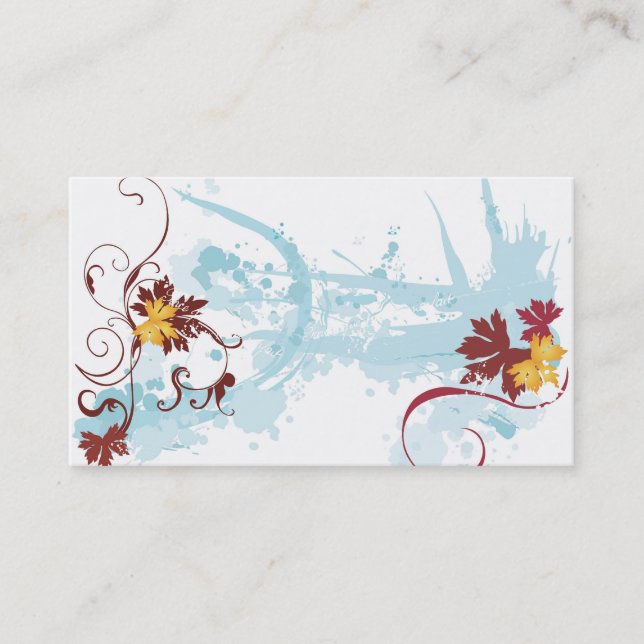 Tarjeta de visita sucia (Anverso)