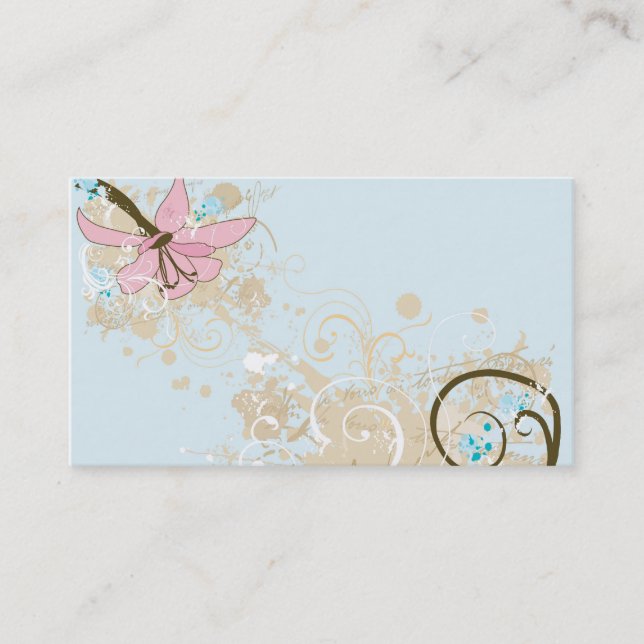 Tarjeta de visita sucia (Anverso)