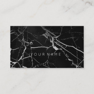 Tarjeta de visita sucia negra blanca del Vip del