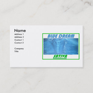 TARJETA DE VISITA SUEÑO AZUL SATIVA
