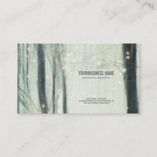 Tarjeta De Visita Sueño del invierno