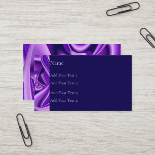 Tarjeta De Visita Sueños del arcoiris de flores moradas