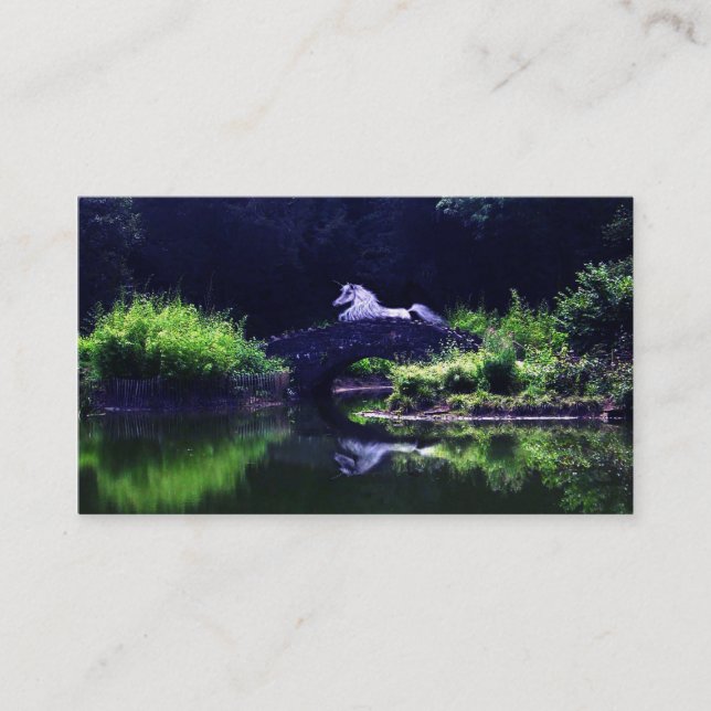 Tarjeta De Visita sueños del claro de luna (Anverso)