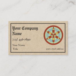 Tarjeta De Visita Suffolk Hexafoil (Daisy Wheel) Witch Mark