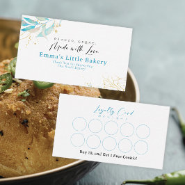 Tarjeta De Visita Summer Botanical Farmers Market Loyalty Reward