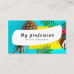 Tarjeta de visita Summer Pineapple