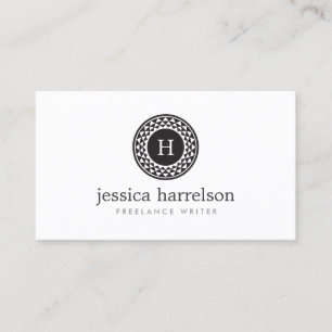 TARJETA DE VISITA SUN LOGO MONOGRAM