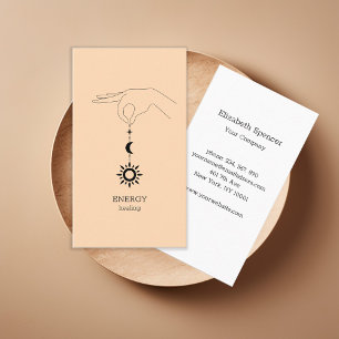 tarjeta de visita Sun Moon