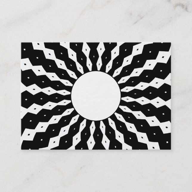 Tarjeta De Visita Sunburst 04 (Anverso)