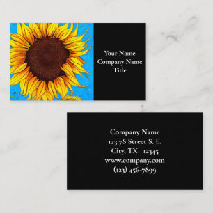 Tarjeta De Visita Sunflower