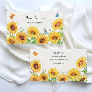 Tarjeta De Visita Sunflower