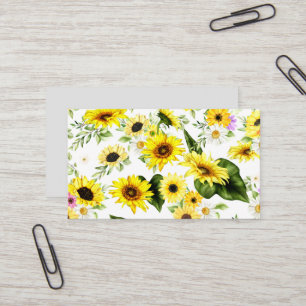 Tarjeta De Visita Sunflower 7