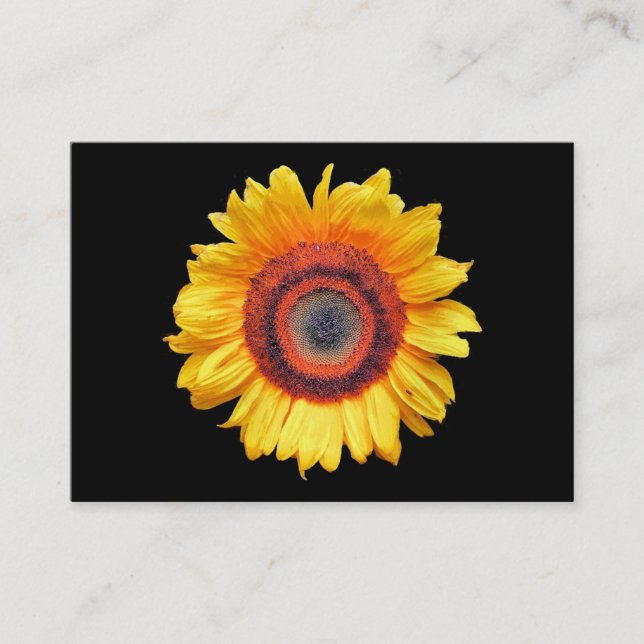 TARJETA DE VISITA SUNFLOWERS (Anverso)