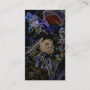 TARJETA DE VISITA SUNFLOWERS