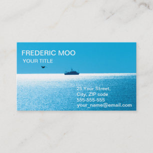 Tarjeta De Visita Sunrise oceánica
