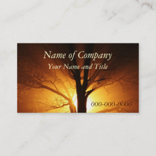 Tarjeta de visita Sunrise/Sunset