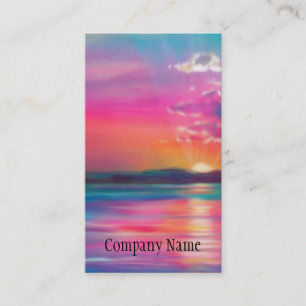 Tarjeta De Visita Sunset