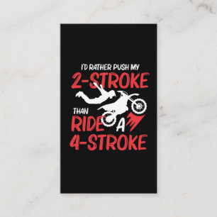 Tarjeta De Visita Supercruz de motociclista motocross moto MX de 2 t