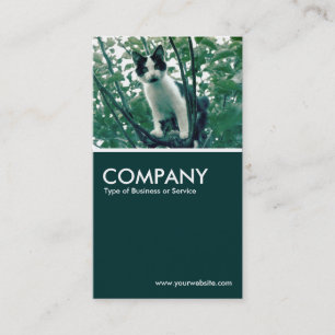 Tarjeta De Visita Superfluidad de la nitidez - Verde oscuro