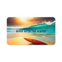 Surfboard En Ocean Beach