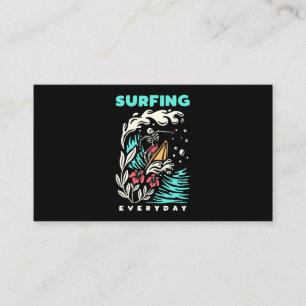 Tarjeta De Visita Surfing Everyday