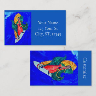 Tarjeta De Visita Surfing Saint Thunder_Cove