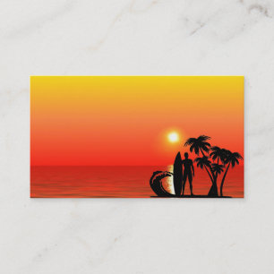 Tarjeta De Visita Surfista