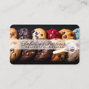 Tarjeta De Visita Surtido de Galletas   Panadería   Restaurante