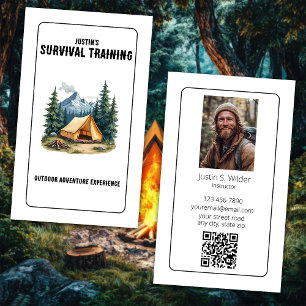 Tarjeta De Visita Survival Training Business