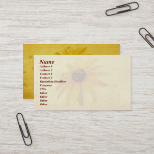 Tarjeta De Visita Susan Wildflower