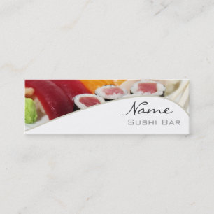 Tarjeta de visita Sushi Bar