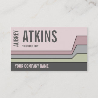 Tarjeta De Visita Swatches [Pinks v.1]