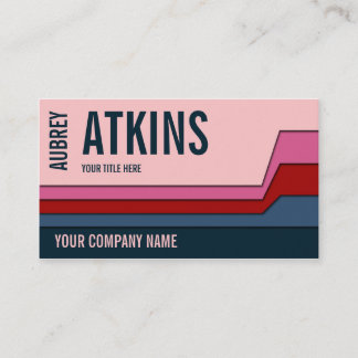Tarjeta De Visita Swatches [Pinks v.7]