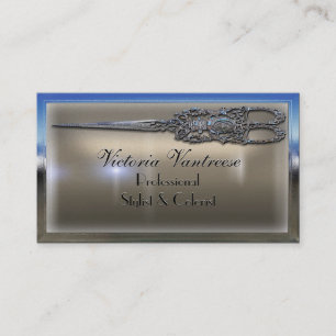 Tarjeta De Visita Sweedlepiper Scissor 3,5" x 2" elegante