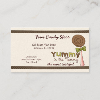 Tarjeta De Visita Sweet Candy