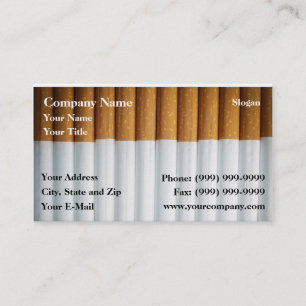 Tarjeta De Visita Tabaco