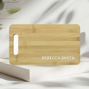 Tarjeta De Visita Tablero De Bambú De Madera Para El Servicio De Com