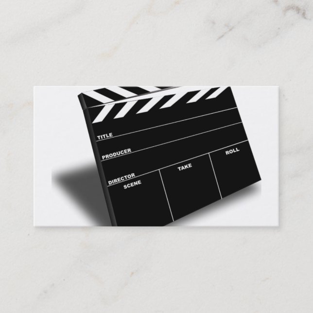 Tarjeta De Visita Tablero de la escena (Anverso)