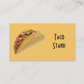 Tarjeta De Visita Taco