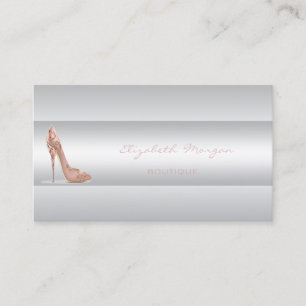 Tarjeta De Visita Tacones modernos glamorosos elegantes y con estilo