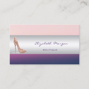 Tarjeta De Visita Tacones modernos glamorosos y elegantes