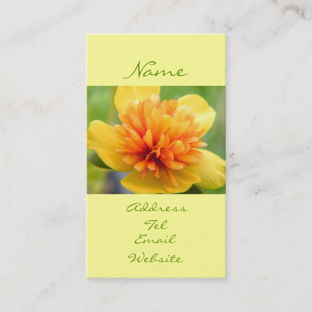 Tarjeta De Visita Tacto del calor (Anverso)